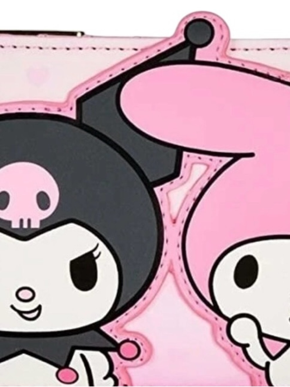 Loungefly Sanrio My Melody and Kuromi Flap Wallet NEW OFFICIAL SANRIO NWT - Picture 5 of 6